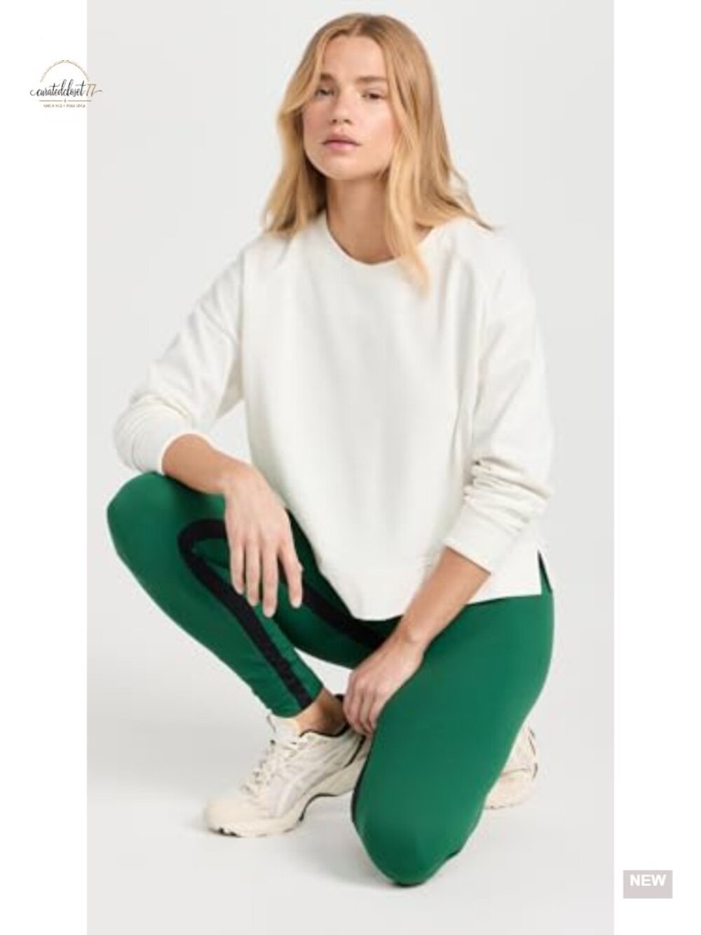 Sweaty Betty After Class Longline Sweatshirt Crewneck Side Slit - Picture 4 of 5
